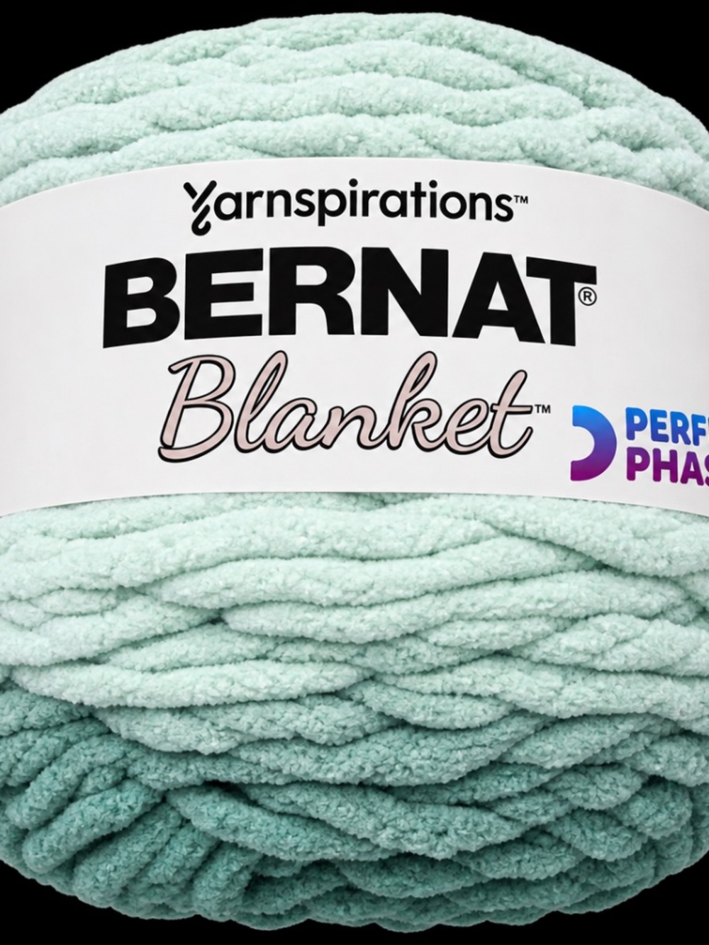 Bernal Blanket Perfect Phasing Ombré Yarn – New – Green/Mint